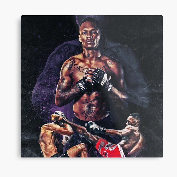 Israel “The Last Style Bender” Adesanya Metal Print