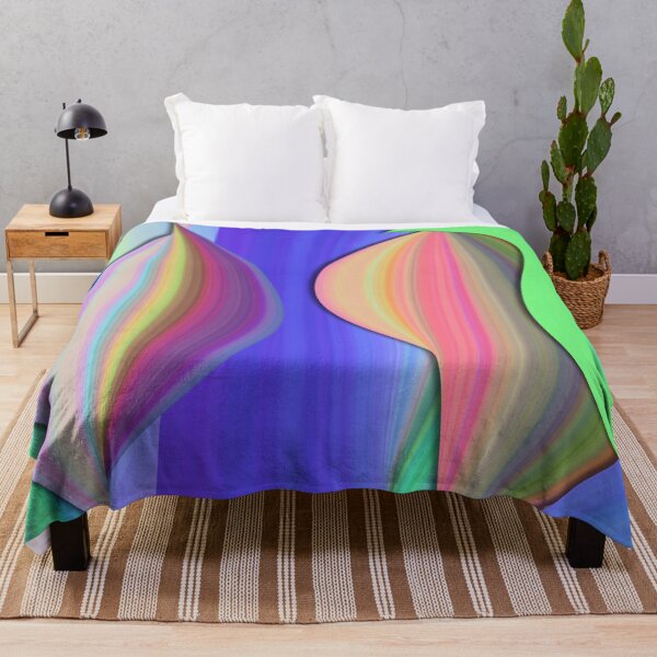 Item preview, Colorful Abstract stretched canvas designed and sold by tripanthias.