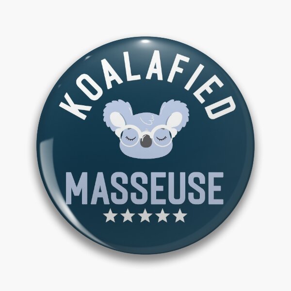 Item preview, Koalafied Masseuse - Funny Gift Idea for Masseuses designed and sold by betternotes.