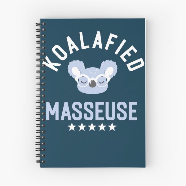 Artikelvorschau, Koalafied Masseuse - Funny Gift Idea for Masseuses entworfen und verkauft von betternotes.