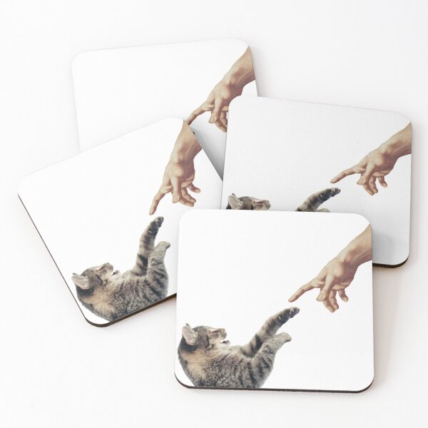 Item preview, Adam and god hands, cat paws  designed and sold by avit1.