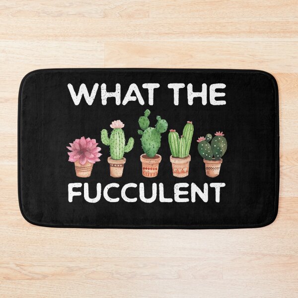 Item preview, What the Fucculent Cactus Succulents Plants Gardening Gift Vintage Retro designed and sold by ambaart.