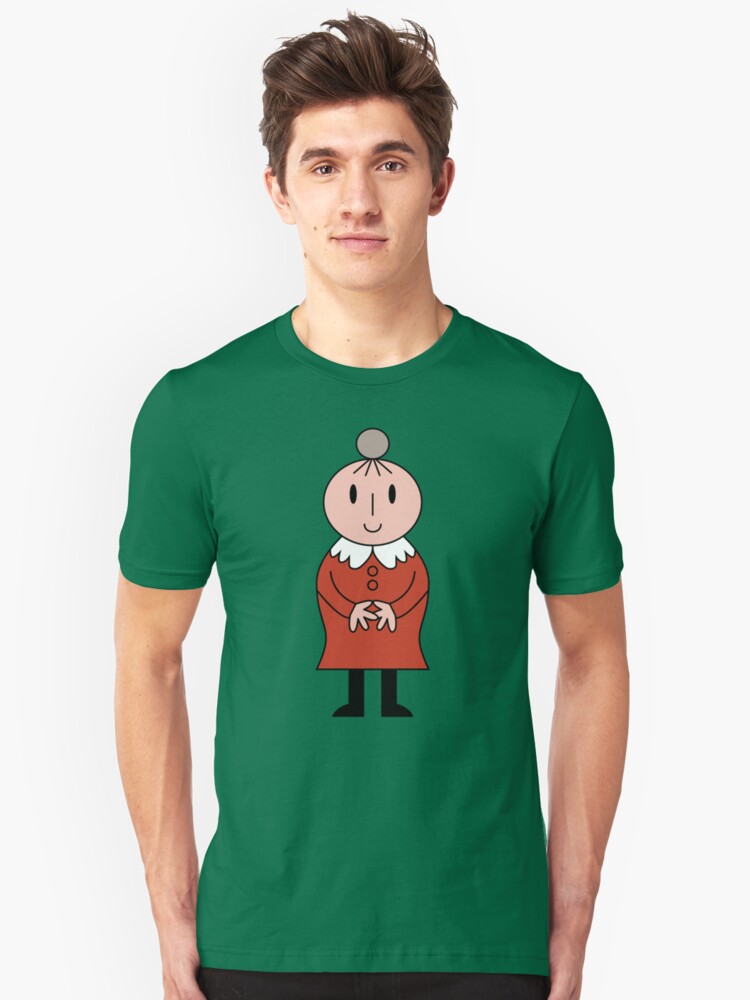Alternate view of NDVH Aunt Flo Slim Fit T-Shirt