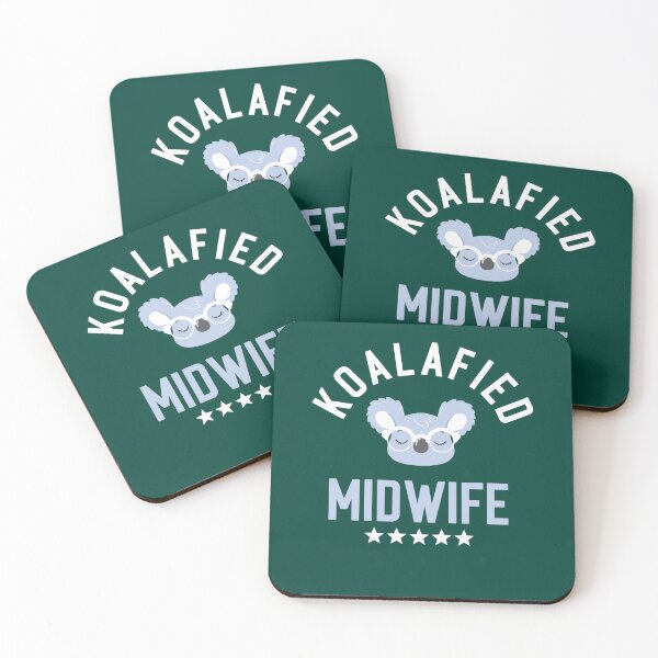 Item preview, Koalafied Midwife - Funny Gift Idea for Midwives designed and sold by betternotes.
