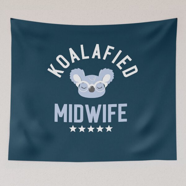 Aperçu de l'œuvre Koalafied Midwife - Funny Gift Idea for Midwives créée et vendue par betternotes.
