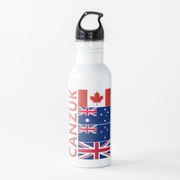 CANZUK flag Graphic Water Bottle