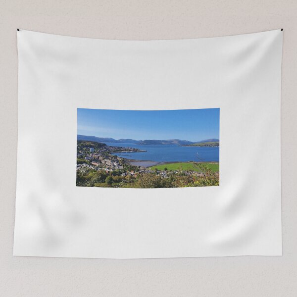 Item preview, Lyle Hill Greenock View Of Gourock Town Inverclyde Scotland designed and sold by Scottish Photography .