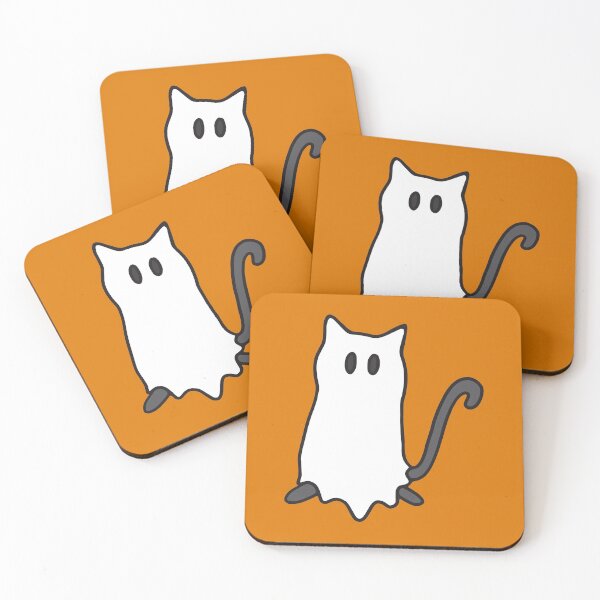 Item preview, Halloween Costume Cat Ghost designed and sold by murialbezanson.