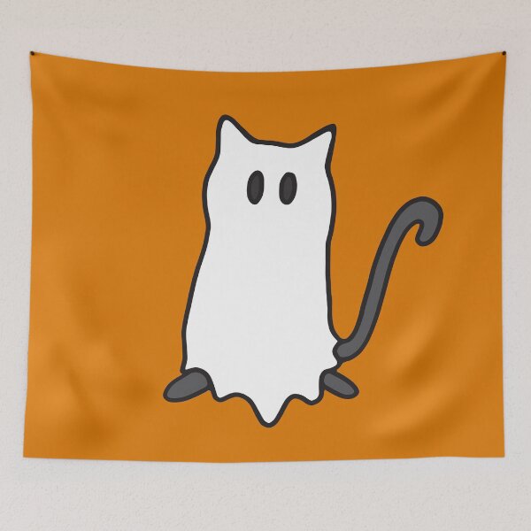 Item preview, Halloween Costume Cat Ghost designed and sold by murialbezanson.