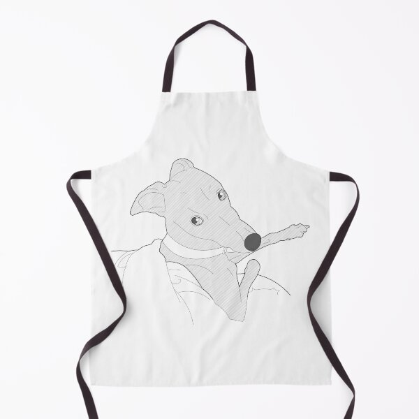 Item preview, Whippets Sighthounds Cheeky Look Illustration designed and sold by SassySighthound.