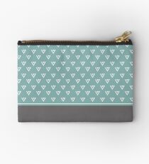 Seventeen logo - Blue&Grey Studio Pouch