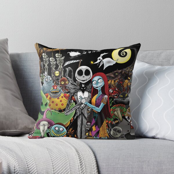 Nightmare before Christmas Throw Pillow