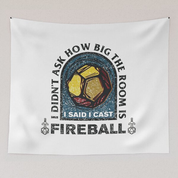 Item preview, I Cast Fireball designed and sold by katherinerizer.