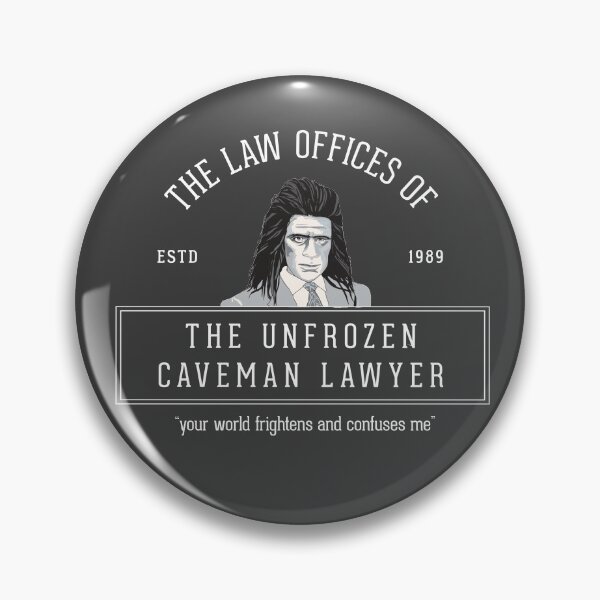 Item preview, The Law Offices of the Unfrozen Caveman Lawyer designed and sold by Primotees.
