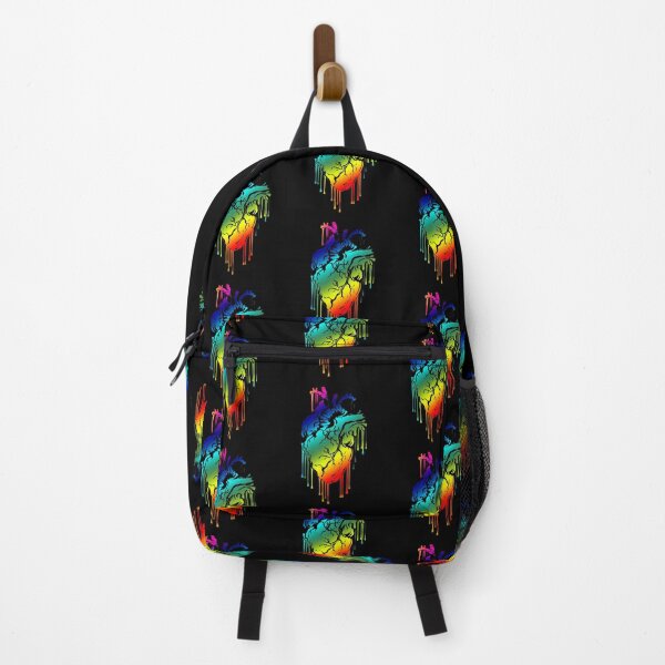 Item preview, Raimbow painting Heart Human Anatomy designed and sold by Collagedream.