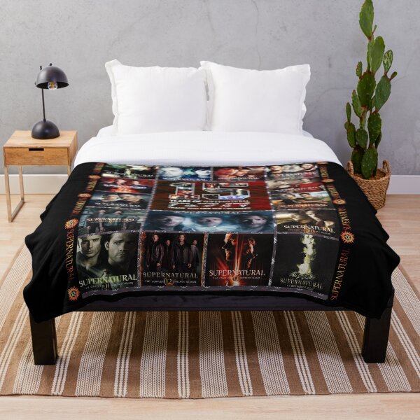 Supernatural 15 Seasons Throw Blanket
