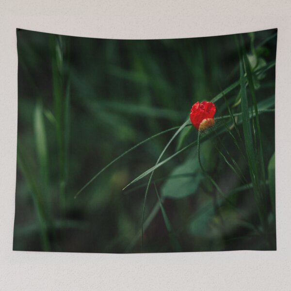 Item preview, Red flower designed and sold by viknitov.