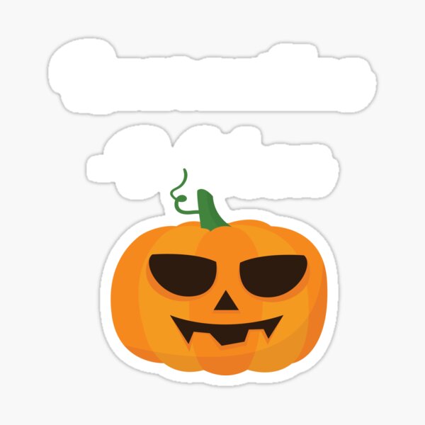 quarantine o ween Sticker