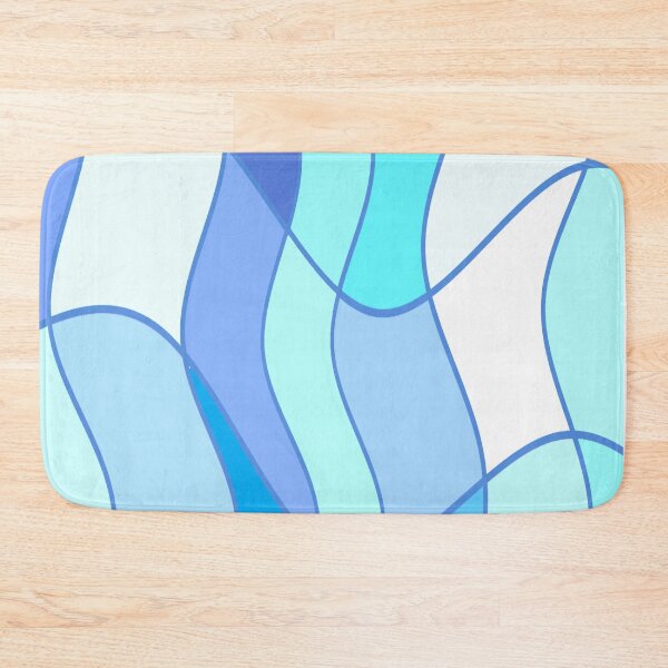 Item preview, blue waves color designed and sold by miaterinka.