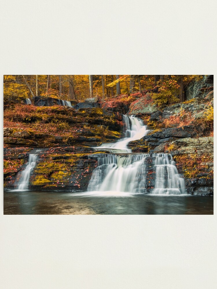 Alternate view of Factory Falls, Childs Park, Poconos, PA Photographic Print