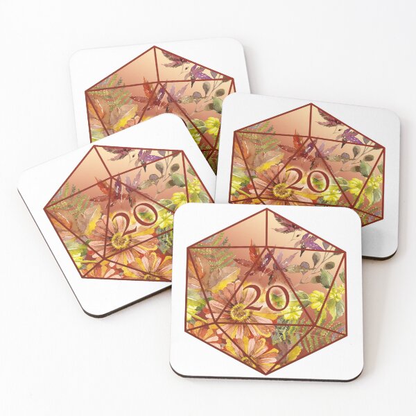 Item preview, Autumn trees D20 designed and sold by MermaidMirror.