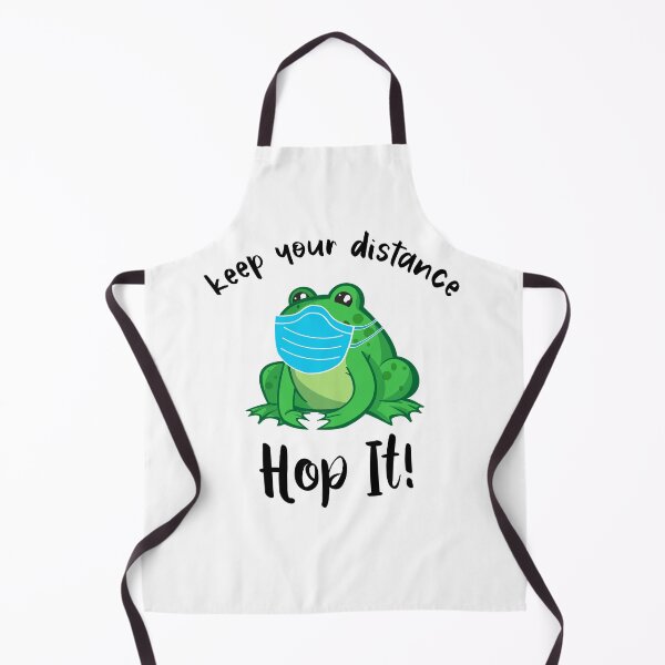 Item preview, Frog - Keep your Distance - Hop it! designed and sold by scrolla.