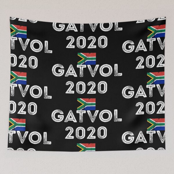 Item preview, Gatvol 2020 South Africa Flag designed and sold by d247.