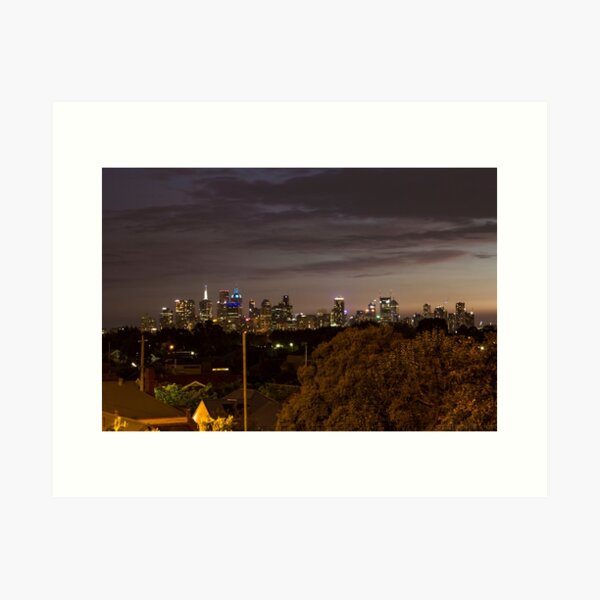 Item preview, Northcote City View designed and sold by Sherene Clow.