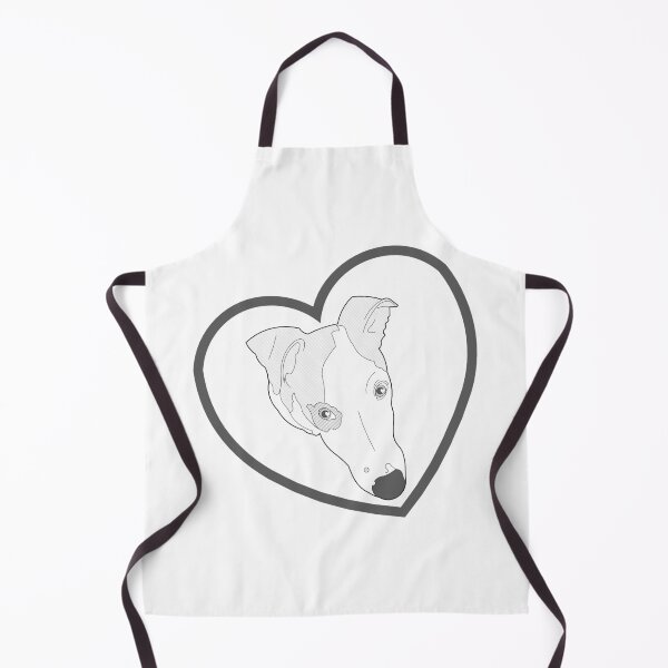 Item preview, Whippets Sighthounds Sweetheart Cutie Illustration designed and sold by SassySighthound.