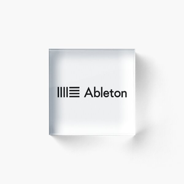 Ableton Live Logo Acrylic Block