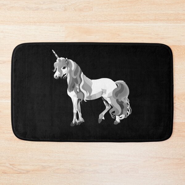 Item preview, Unicorn Black and White designed and sold by evaveve.