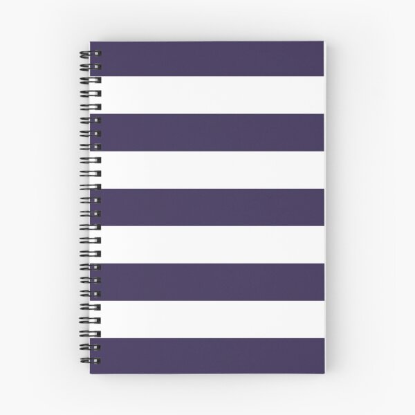 Item preview, Medium NAVY BLUE and WHITE Horizontal STRIPES designed and sold by RachelMacht.
