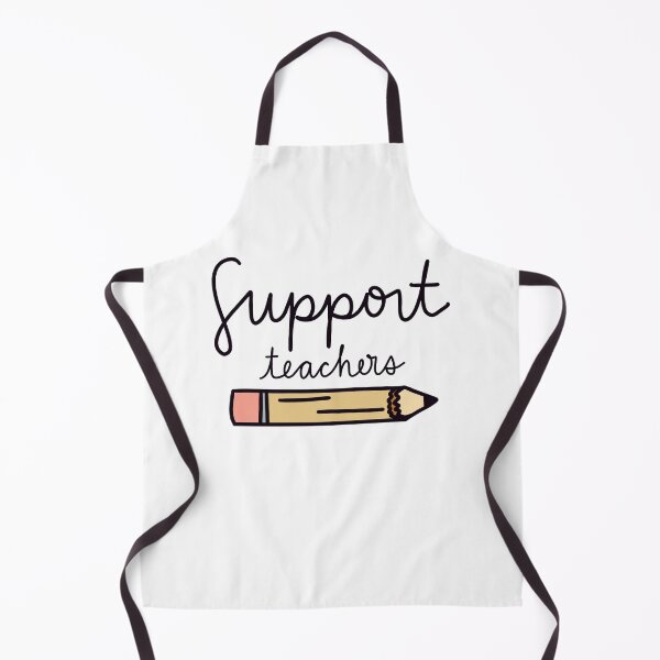 Item preview, Support Teachers with pencil image designed and sold by Cafecreativity.