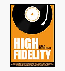 High Fidelity film poster Photographic Print