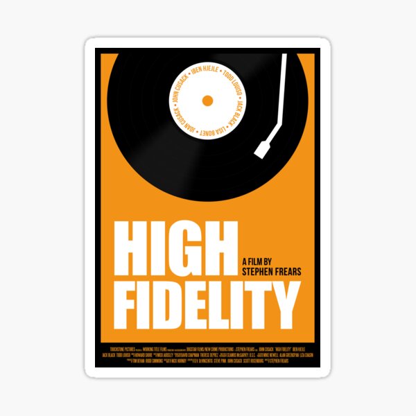 Item preview, High Fidelity film poster designed and sold by PolarDesigns.
