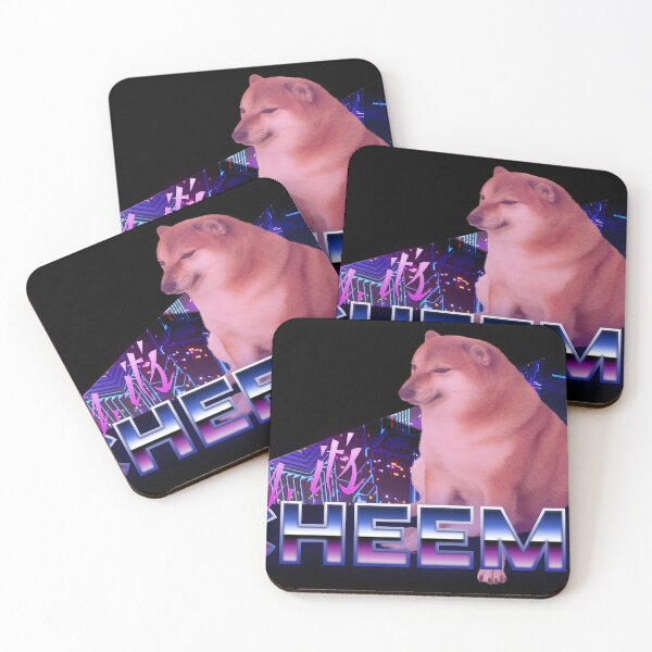 Item preview, hey, it's Cheems - 80s aesthetic designed and sold by Ettore13.