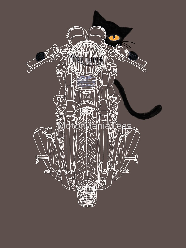 Disover Caferacer Biker Cat  T-Shirt