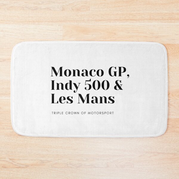Item preview, Triple Crown of Motorsport - Monaco GP, Indy 500 and Les Mans designed and sold by heyitsclara.