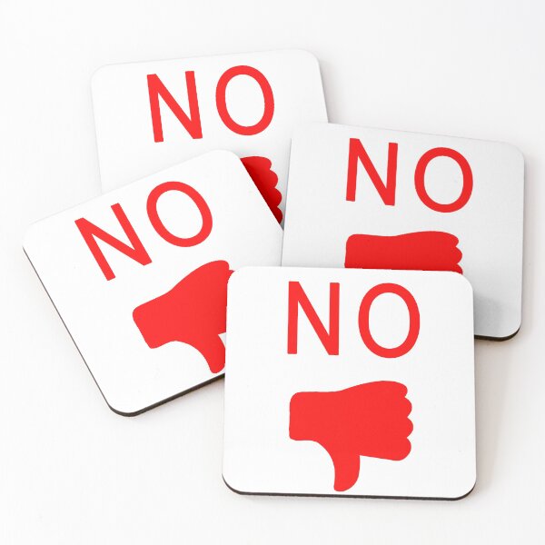 Item preview, No thumbs down Red designed and sold by Roy Store.