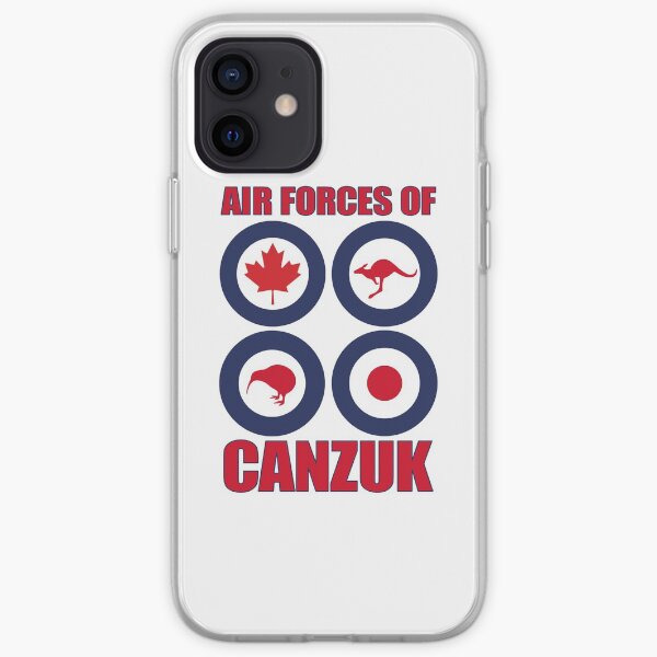 Air Forces of CANZUK roundels graphic iPhone Soft Case