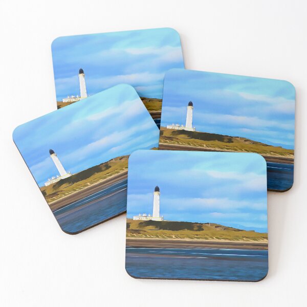 Item preview, Covesea Skerries Lighthouse (painting) designed and sold by cmphotographs.