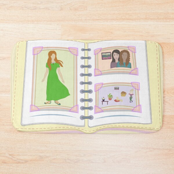 Item preview, Aged open photo album with photo pages designed and sold by Liza-RKS.