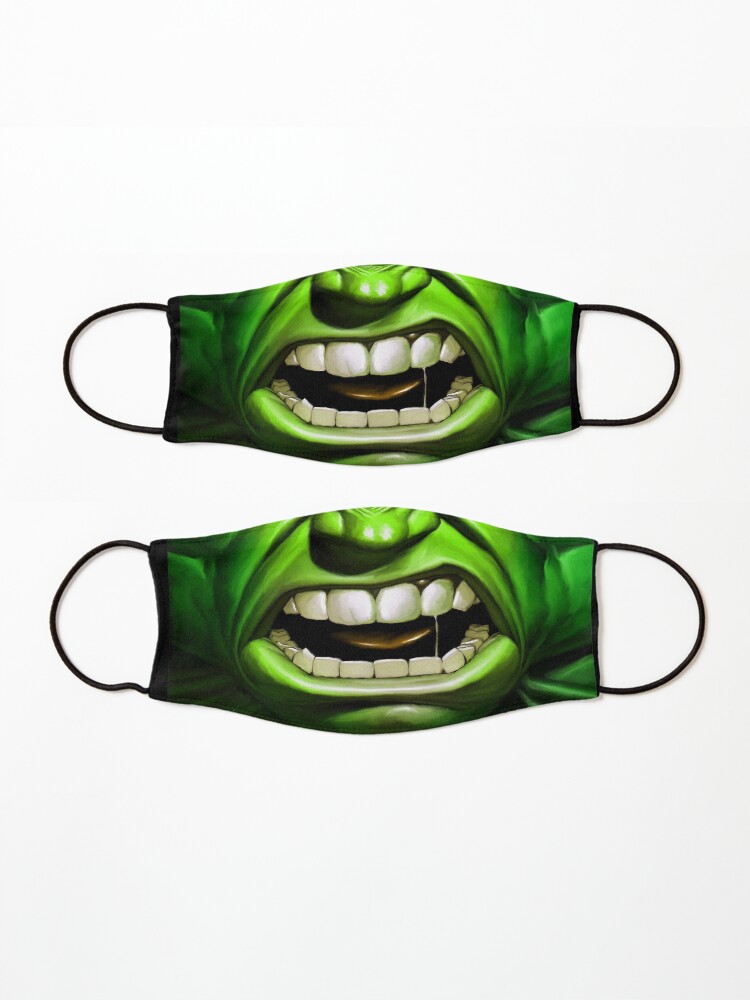 Alternate view of Hulk Mask