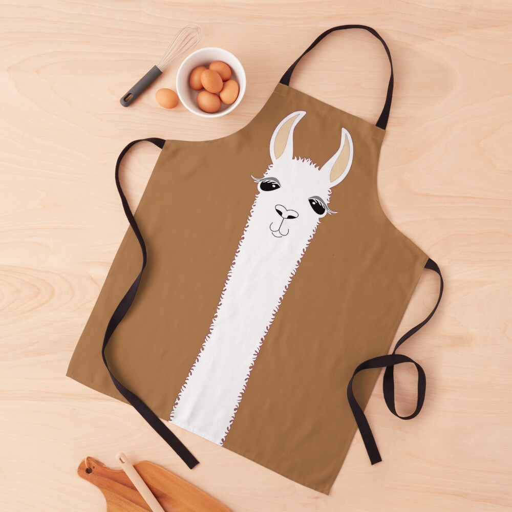 LLAMA PORTRAIT #9 Apron