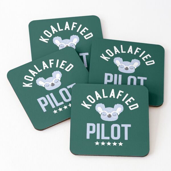 Item preview, Koalafied Pilot - Funny Gift Idea for Pilots designed and sold by betternotes.