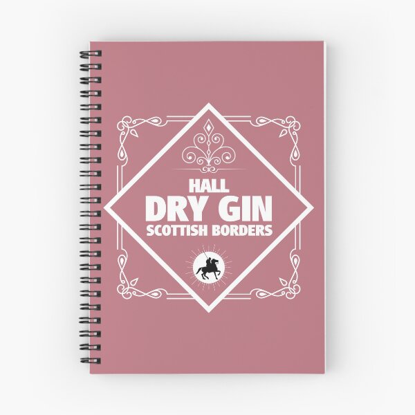 Item preview, HALL GIN Label | Border Reivers designed and sold by yourscotborders.