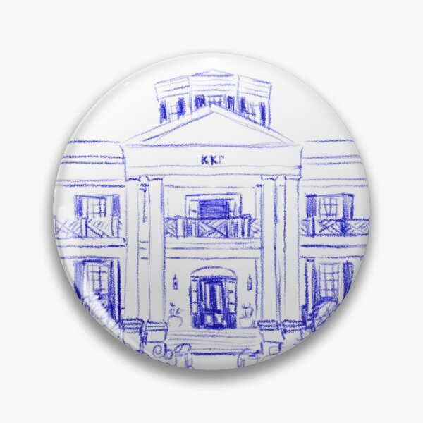 Item preview, Kappa Kastle in Blue designed and sold by MamesMessyArt.