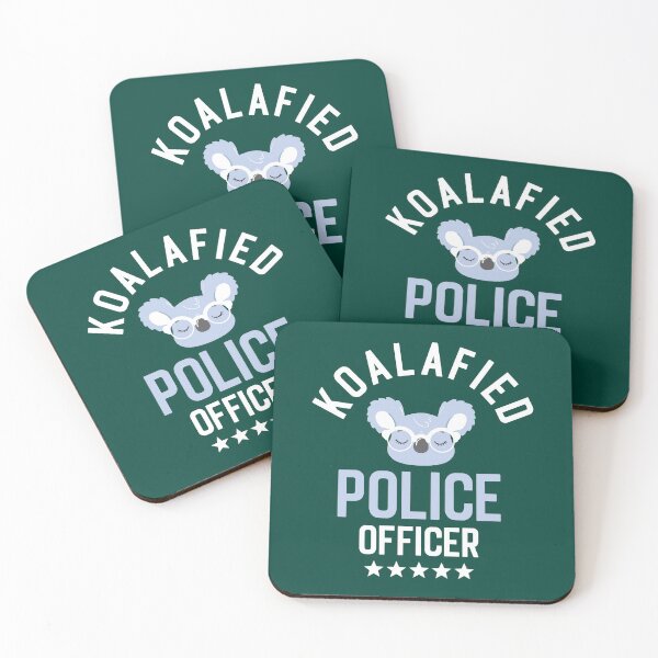 Item preview, Koalafied Police Officer - Funny Gift Idea for Police Officers designed and sold by betternotes.