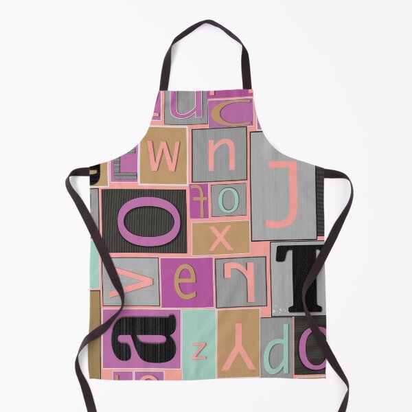 Item preview, the quick brown fox typography jumble  designed and sold by wanderingwattle.
