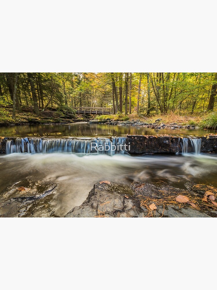 Top of Fulmer Falls, Childs Park, Poconos, PA by Rabbitti